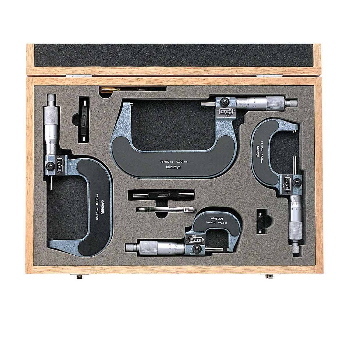 SERIES 193 - Outside Micrometer-Sets with Digit Counters